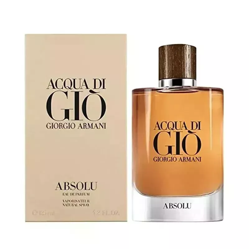 Absolu Acqua Di Gio Giorgio Armani 4.2 oz / 125ml EDP Cologne Men Perfume New