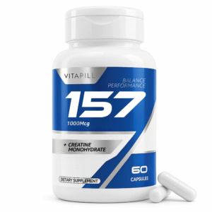 VITAPILL SuperBPC 157 Complex – 1000mcg BPC 157 & Creatine | Energy & Strength | 60 Capsules