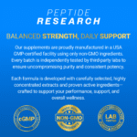 Peptide Super BPC 157 Complex 1500mg – Body Balance & Performance | Energy & Strength Support | 60 Capsules - Image 7